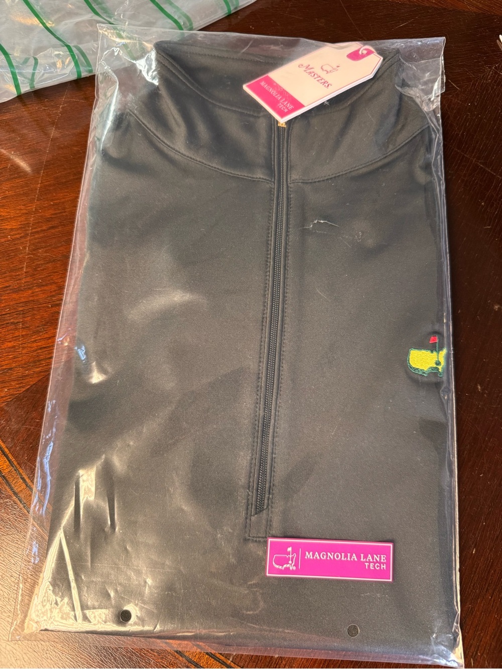 Masters Black Quarter-Zip Performance Top - Picture 3 of 3